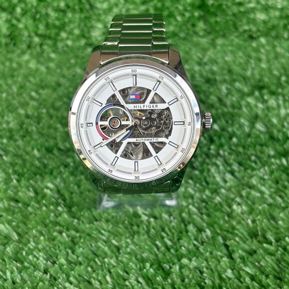 Tommy Hilfiger Automatic Men's Skeleton Watch - Rare - Brand New - Picture 6 of 8